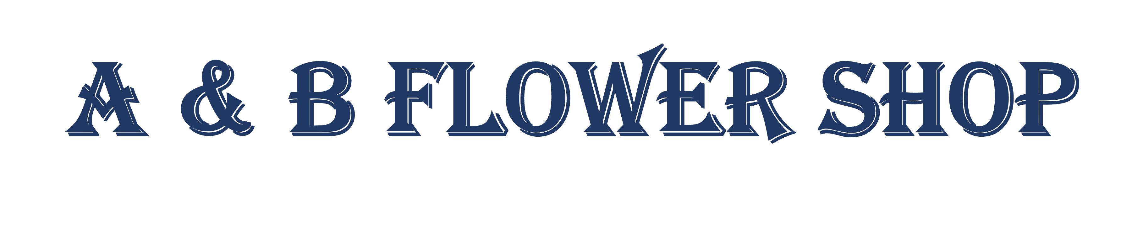 A & B Flower Shop - Logo